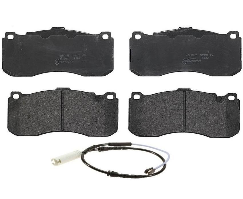 Brembo BMW Brakes Kit - Pads Front (Low-Met) (with Sensor) 34116797860 - Brembo 2007336KIT